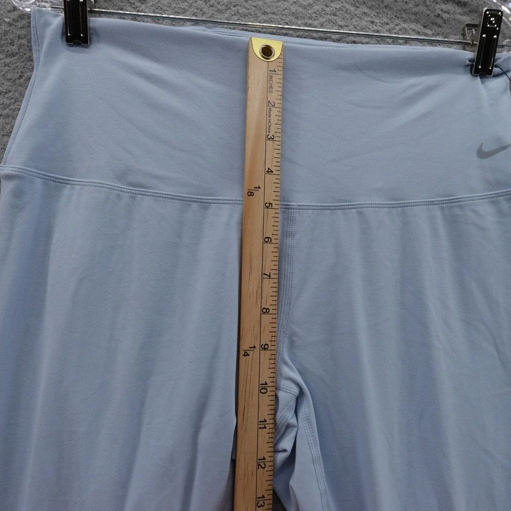 Nike Zenvy Gentle Support High Waisted‎ 7/8 Leggings Large Blue Women Active NWT